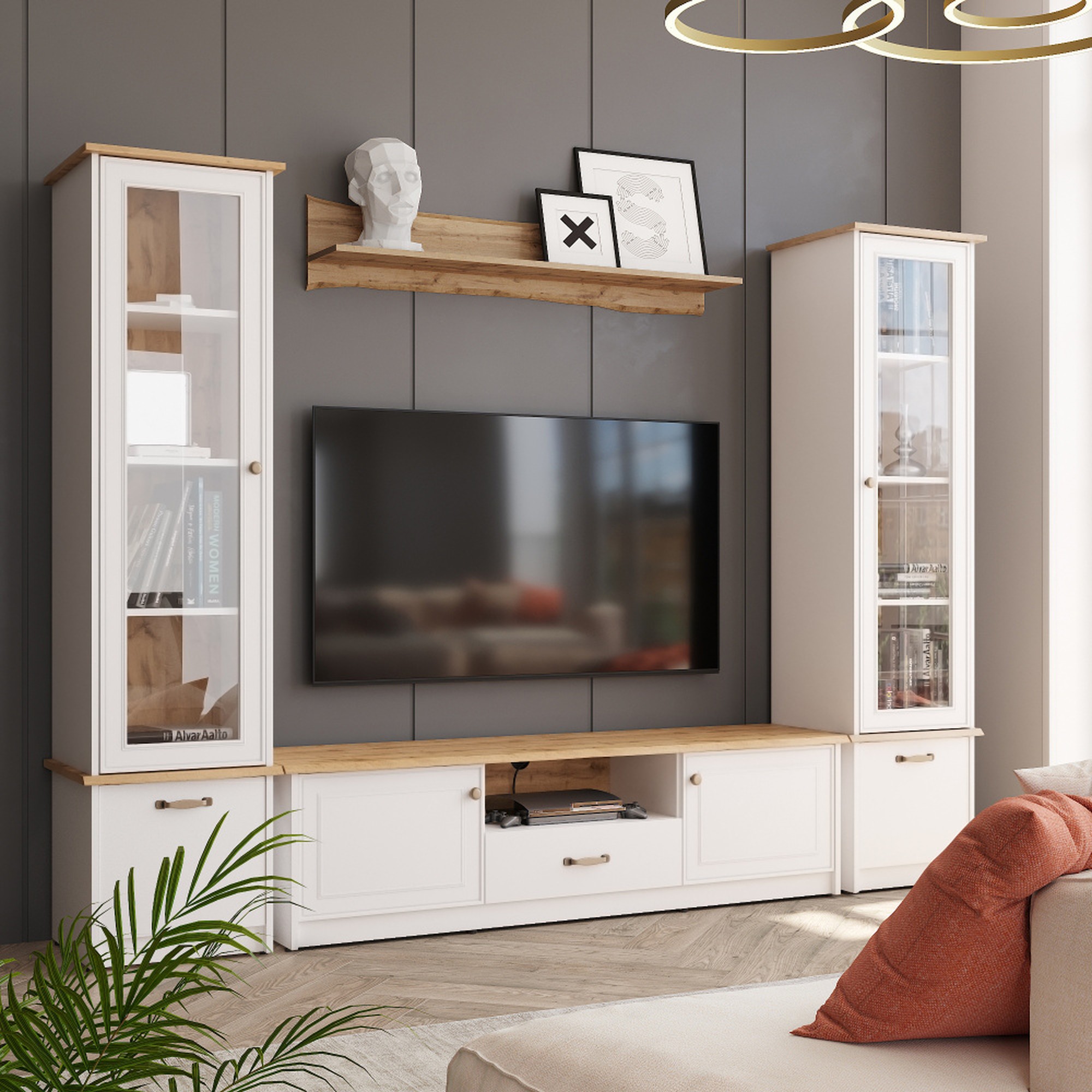Гостиная с двумя шкафами - Yourbesthome.ru