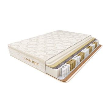 Матрас Сапфир 120x200 с системой комфорта Pillow Top и пружинным блоком 9 Zone Multipocket Intellectual Support