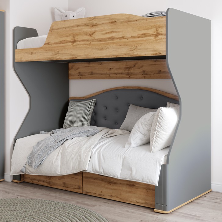 Кровать двухъярусная левая Кассия