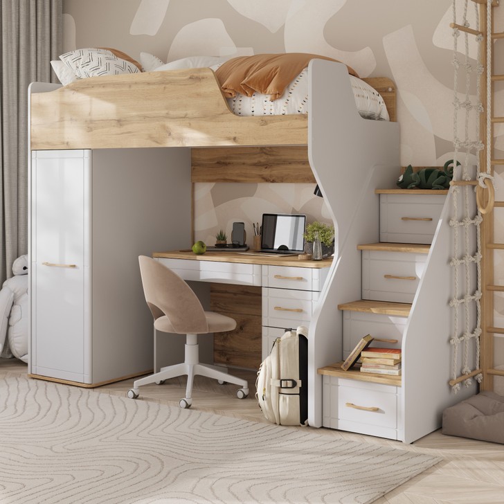 Кровать-чердак Кассия