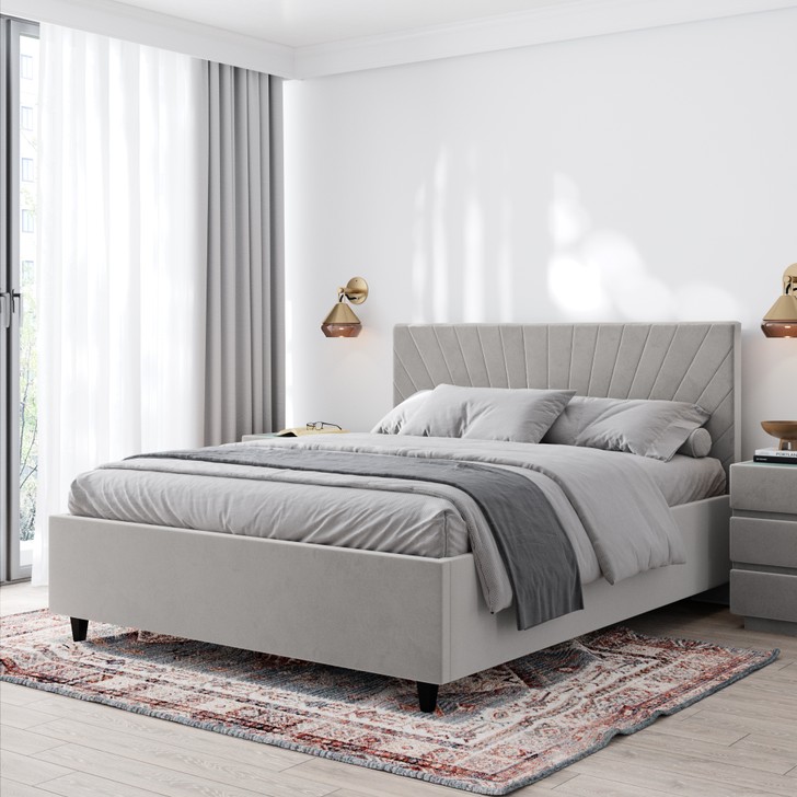 Кровать с подъемным механизмом Марин 160 + матрас Барон