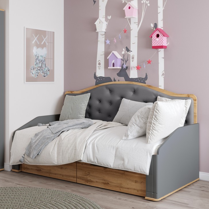 Кровать с ящиками Кассия