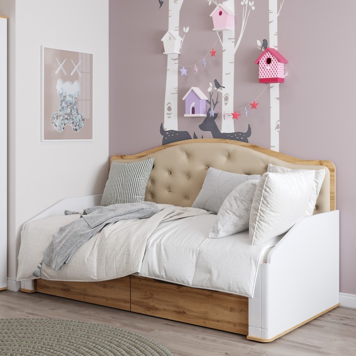 Кровать с ящиками Кассия