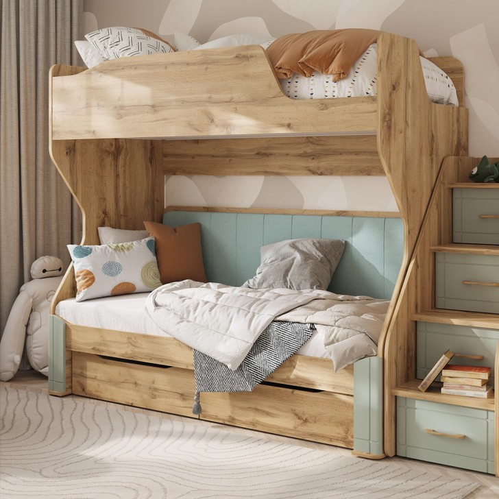 Кровать двухъярусная правая Кассия