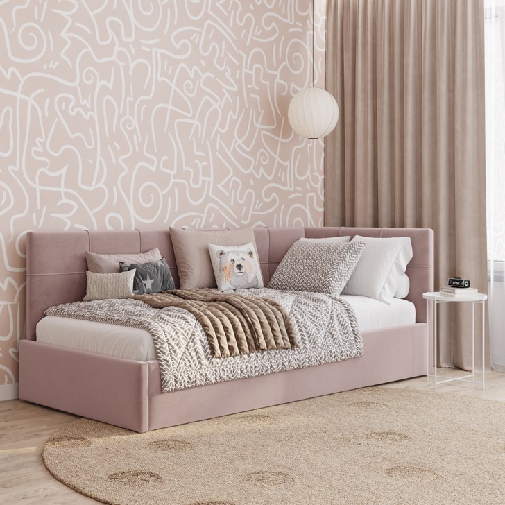 Кровать с подъемным механизмом Мидо 90 + матрас Тедди