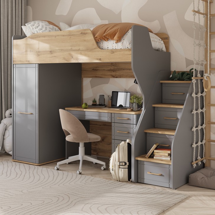 Кровать-чердак Кассия