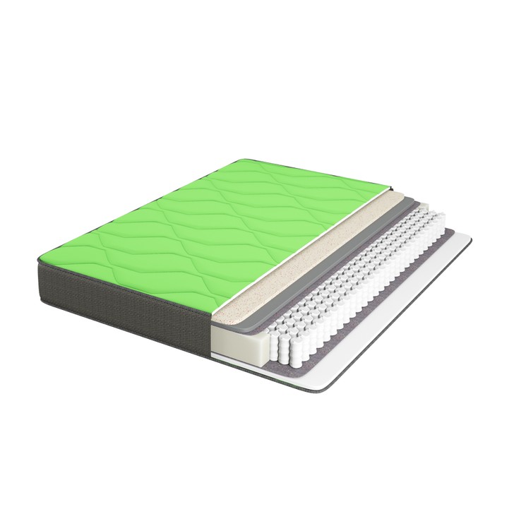 Матрас Энерджи 140x200 с пружинным блоком 7 Zone Extra Flex