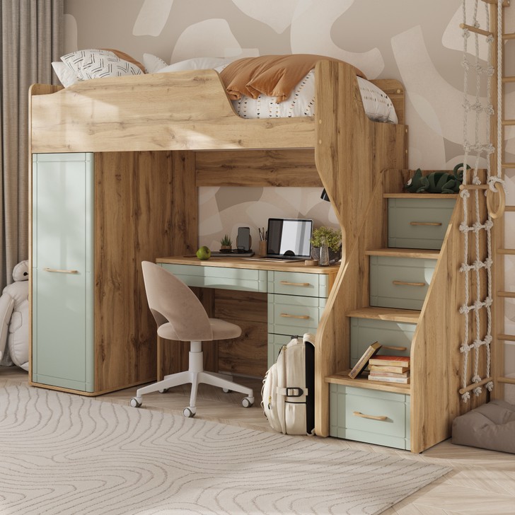 Кровать-чердак Кассия