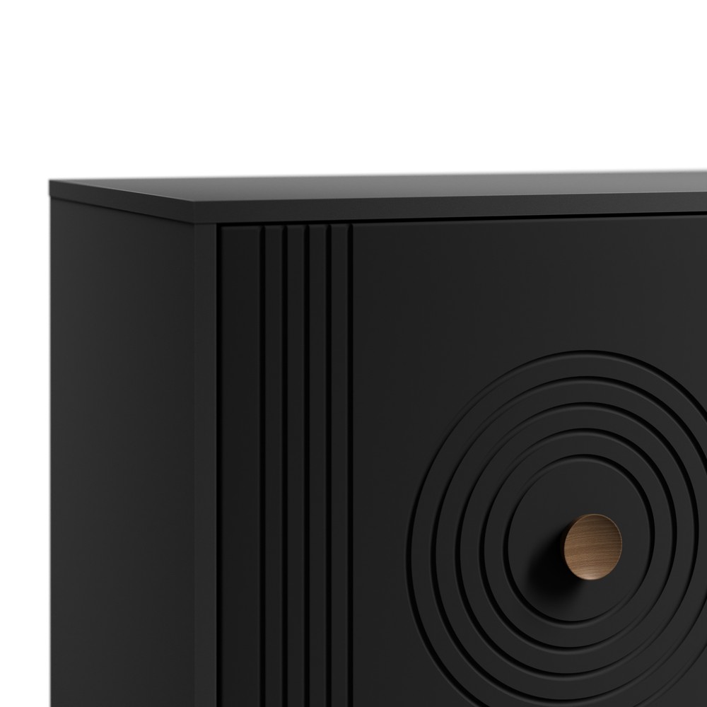 Комод Монте-Прадо Черный графит / Орех купить в Москве — цена от ...