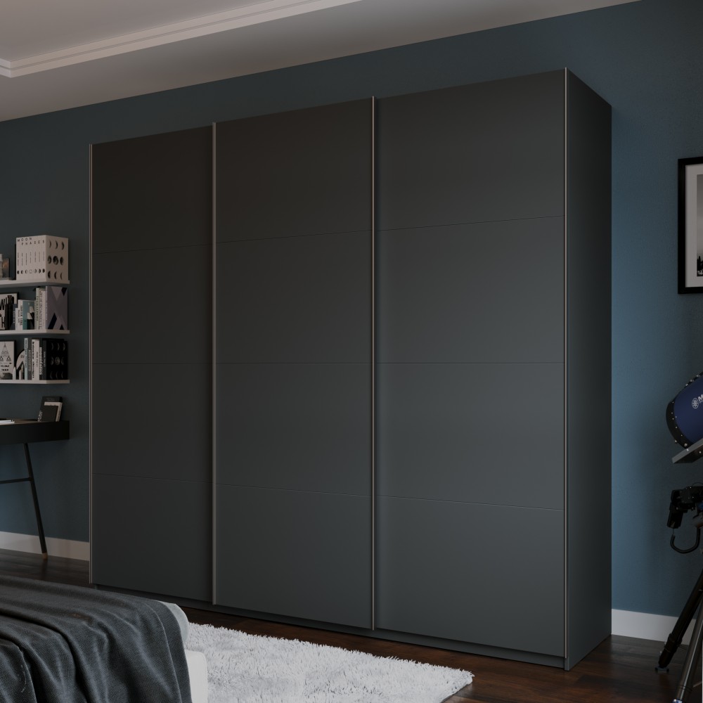 Шкаф-купе 3-дверный Модерно Серый диамант купить в Москве — цена от ...