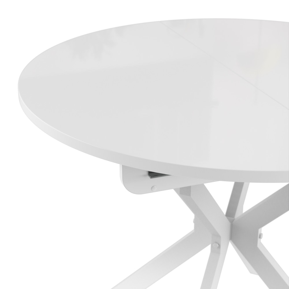 Стол обеденный раздвижной Октавия Белый купить в Москве — цена от ...