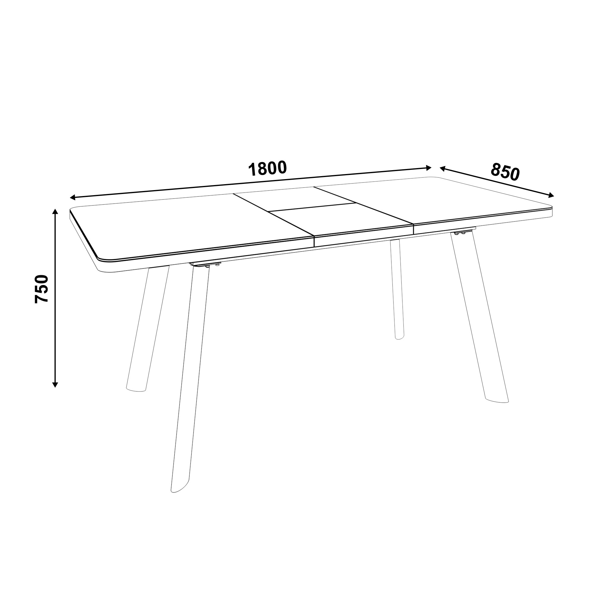 Стол обеденный раздвижной Люпин-140 купить в Москве — цена от ...