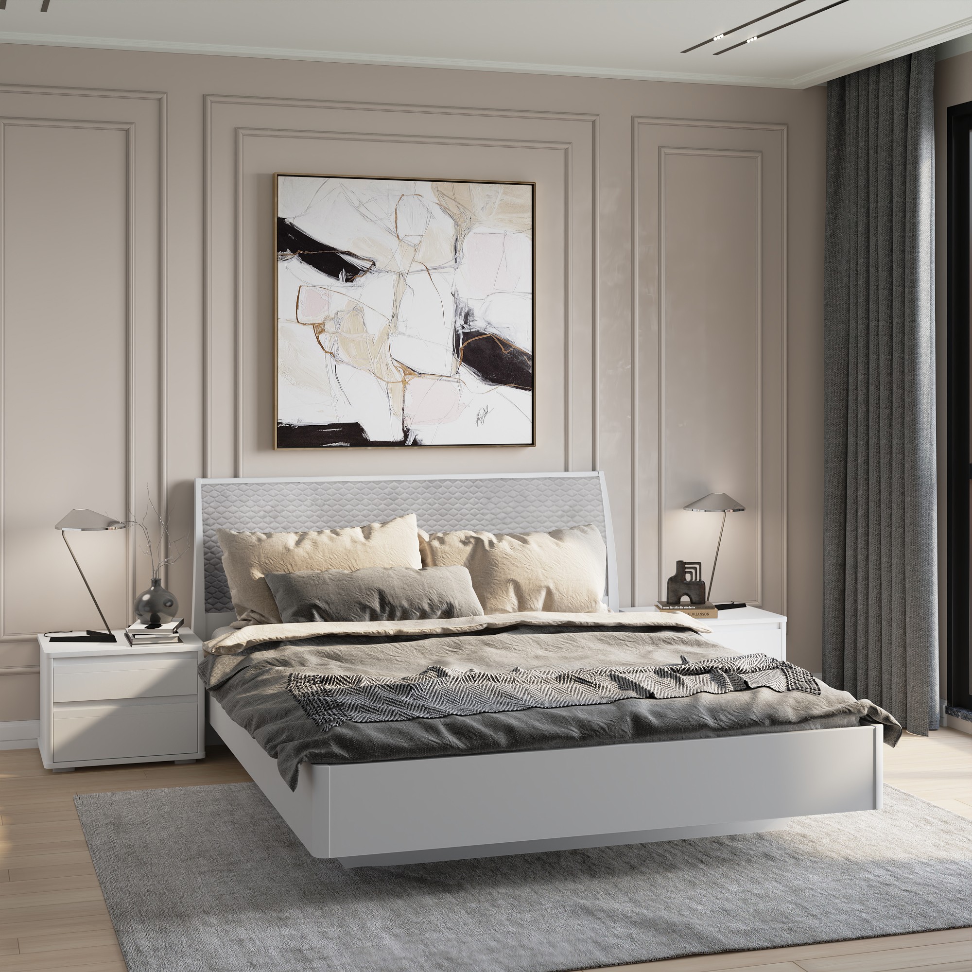 Кровать Бланш 180 х 200 купить в Москве в магазине Lazurit, 8957.дт.01у ...