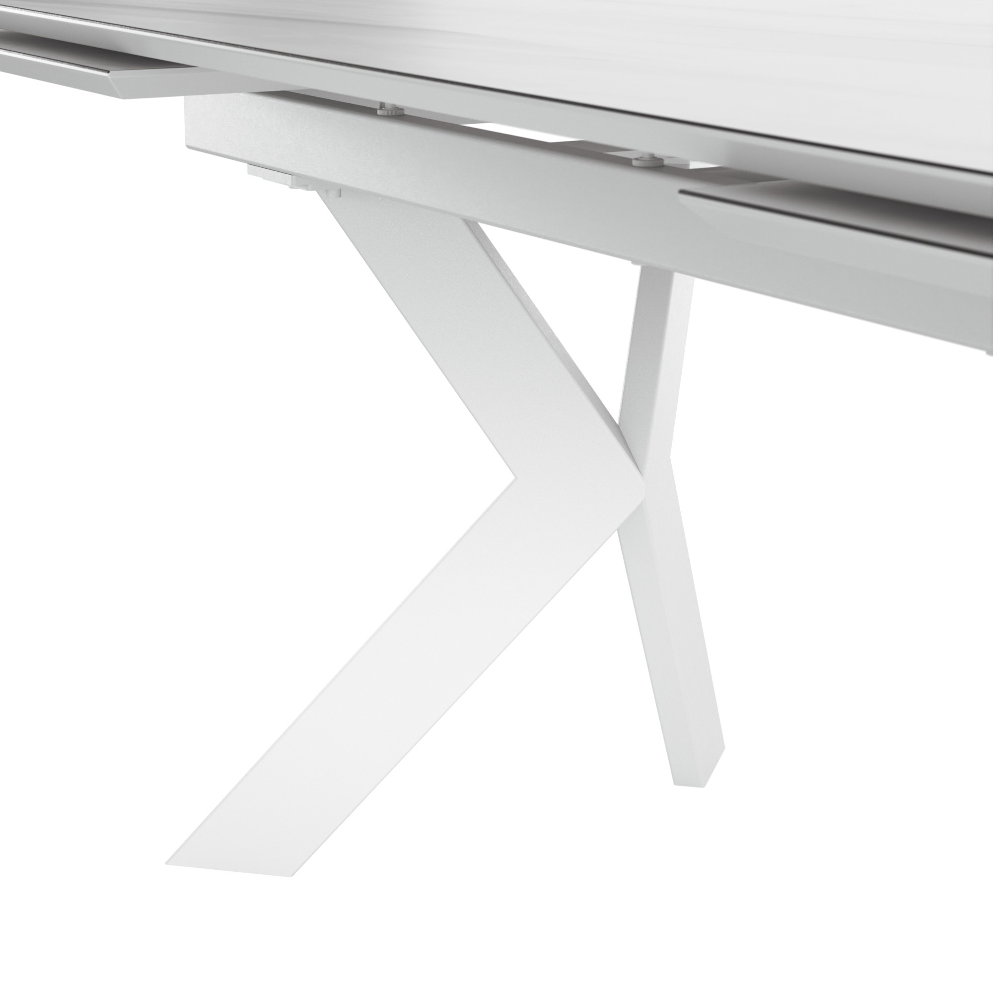 Стол обеденный раздвижной Колорадо Белый / Мрамор светлый модерн купить ...