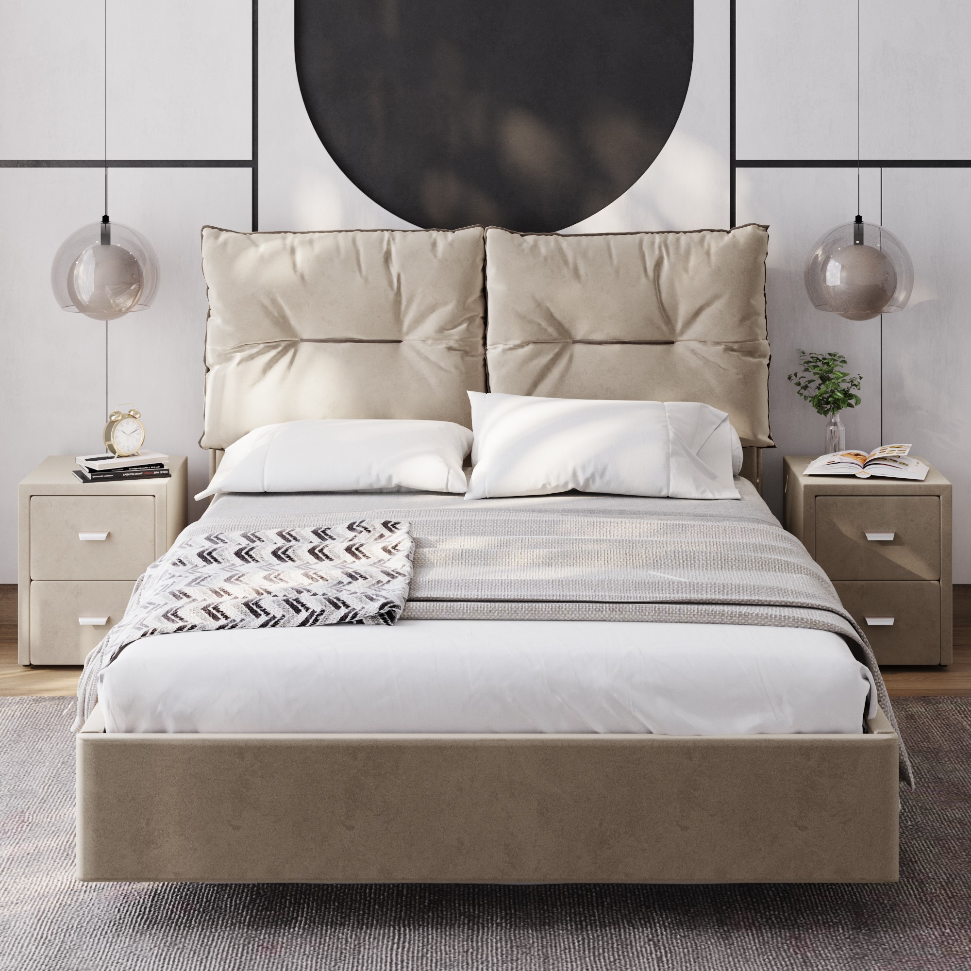 Кровать с подъемным механизмом Санремо 140 х 200 купить в Москве в ...