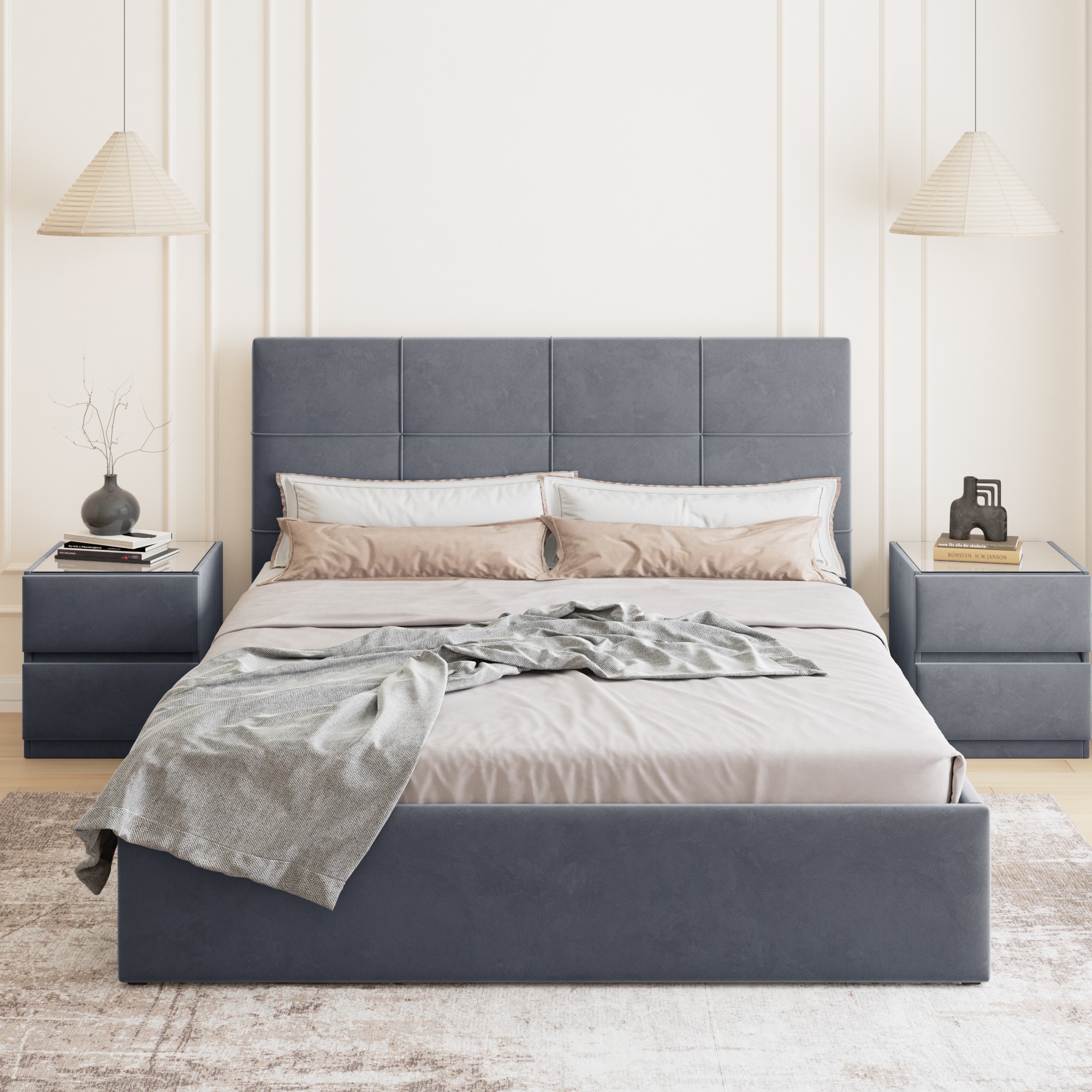 Кровать Мальва 160 + матрас Тирамису Hard купить в Москве в магазине ...