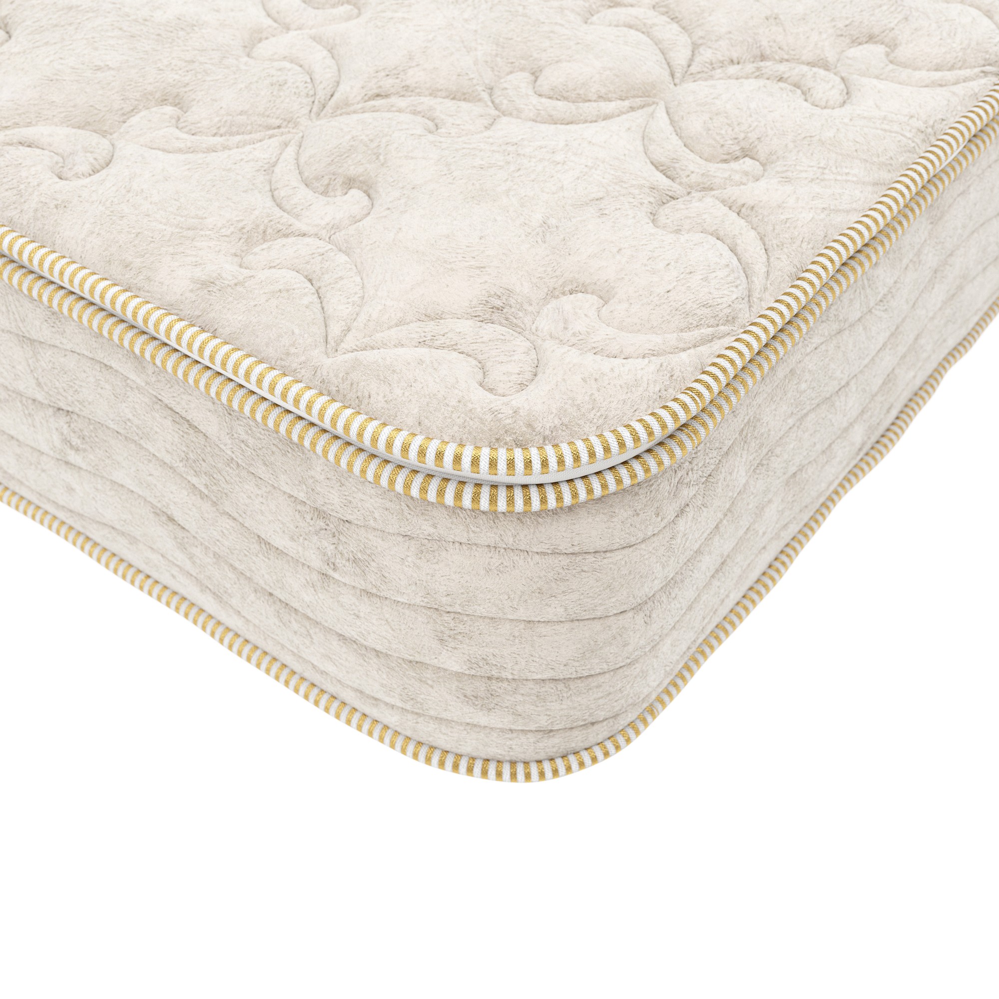 Матрас Сапфир 200x200 с системой комфорта Pillow Top и пружинным блоком 9 Zone Multipocket Intellectual Support, м3052.м.58у