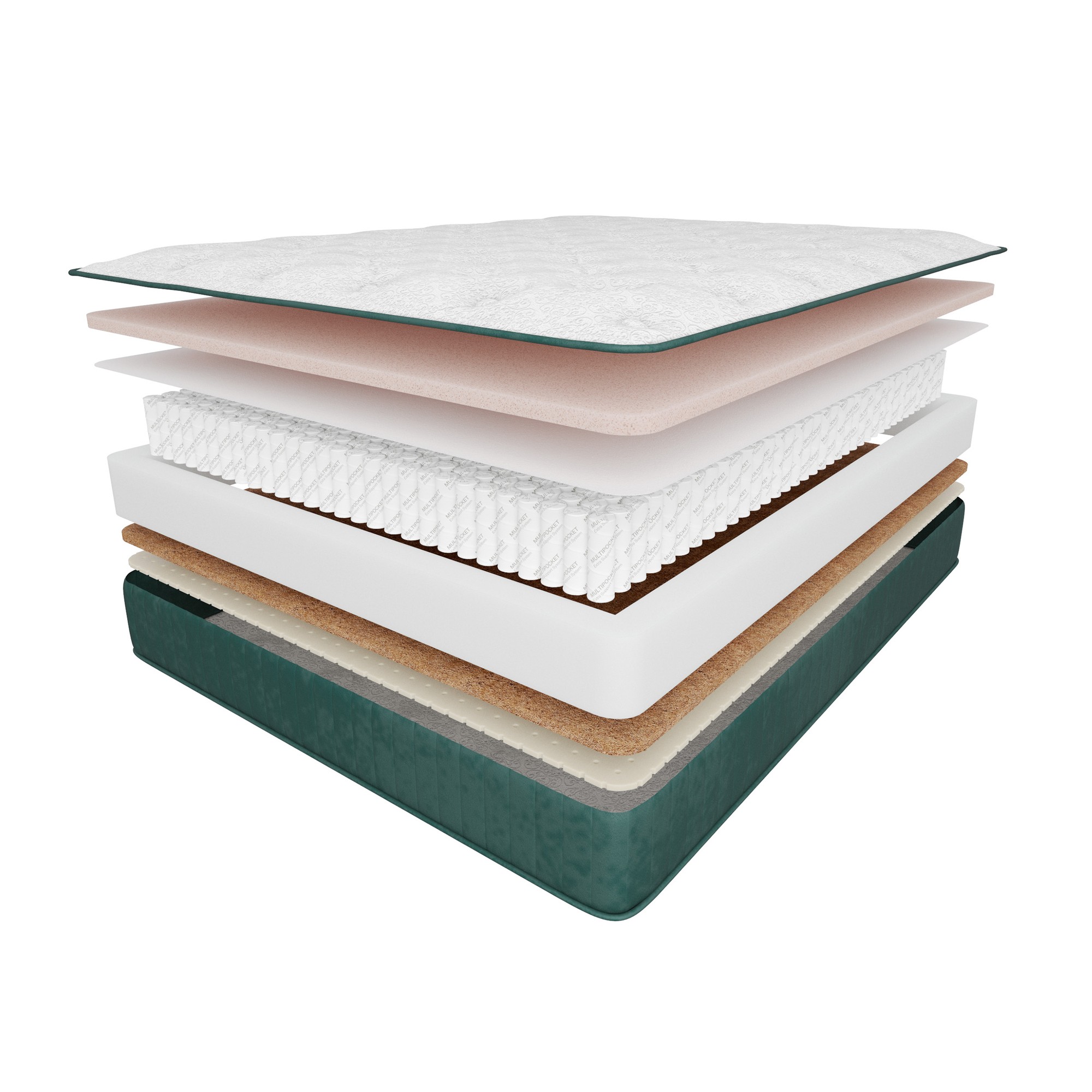 Матрас Медикал Релив 160x200 с пружинным блоком Multipocket Extra ...