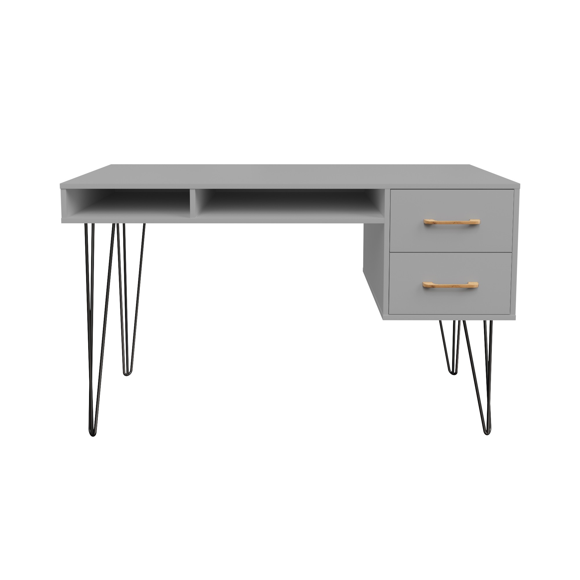 Письменный стол Кассия 1,4 Черный / Серый купить в Москве — цена от ...