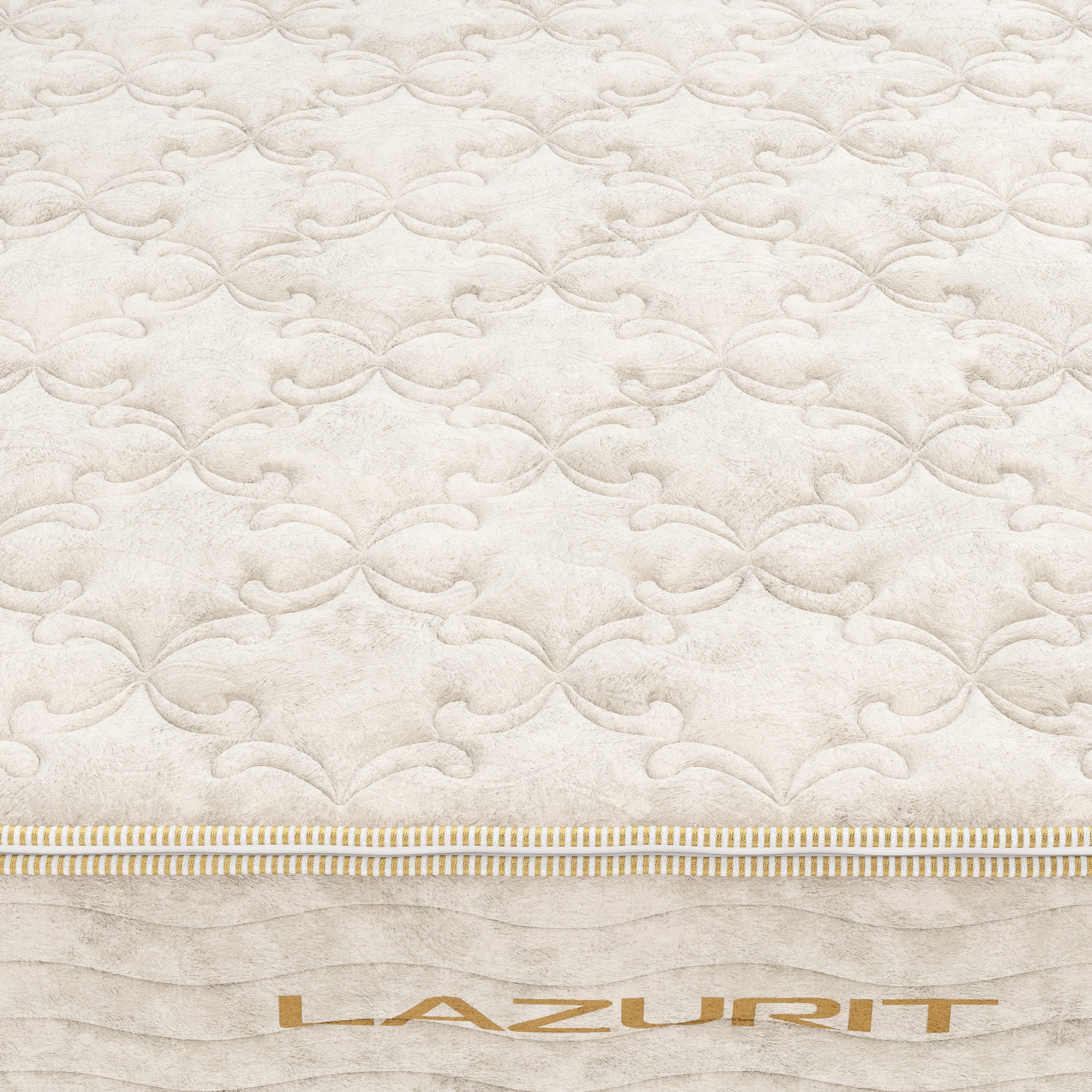 Матрас Сапфир 200x200 с системой комфорта Pillow Top и пружинным блоком 9 Zone Multipocket Intellectual Support, м3052.м.58у