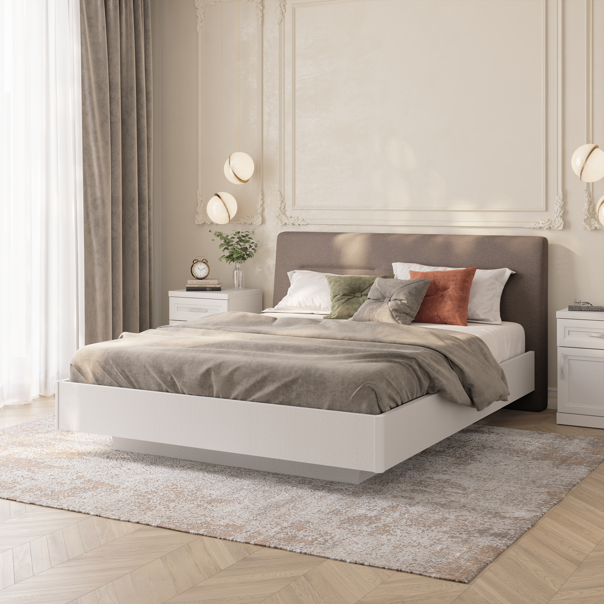 Кровать с подъёмным механизмом 160x200