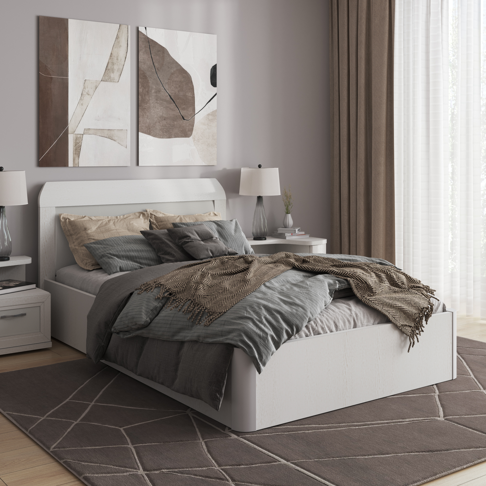Кровать Магна с подъёмным мех-змом 120x200